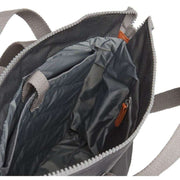 Roka Bantry B Medium Sustainable Canvas Backpack - Carbon Grey