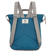 Roka Bantry B Medium Sustainable Canvas Backpack - Marine Blue