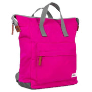 Roka Bantry B Medium Sustainable Nylon Backpack - Candy Pink