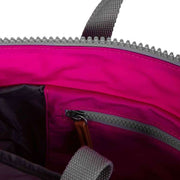 Roka Bantry B Medium Sustainable Nylon Backpack - Candy Pink