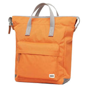 Roka Bantry B Small Sustainable Canvas Backpack - Atomic Orange