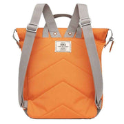 Roka Bantry B Small Sustainable Canvas Backpack - Atomic Orange