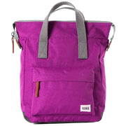 Roka Bantry B Small Sustainable Canvas Backpack - Violet Pink