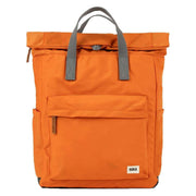Roka Canfield B Large Sustainable Nylon Backpack - Burnt Orange