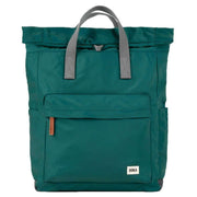 Roka Canfield B Large Sustainable Nylon Backpack - Teal Green