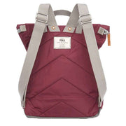 Roka Canfield B Medium Sustainable Nylon Backpack - Plum Burgundy