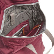 Roka Canfield B Medium Sustainable Nylon Backpack - Plum Burgundy