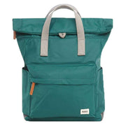 Roka Canfield B Medium Sustainable Nylon Backpack - Teal