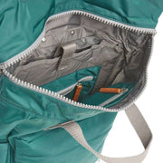 Roka Canfield B Medium Sustainable Nylon Backpack - Teal