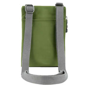 Roka Chelsea Sustainable Nylon Pocket Sling Bag - Avocado Green
