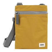 Roka Chelsea Sustainable Nylon Pocket Sling Bag - Corn Yellow