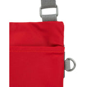 Roka Chelsea Sustainable Nylon Pocket Sling Bag - Cranberry Red