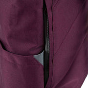 Roka Finchley A Large Sustainable Canvas Backpack - Sienna Burgundy