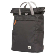 Roka Finchley A Medium Sustainable Canvas Backpack - Ash Grey