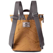 Roka Finchley A Small Sustainable Canvas Backpack - Flax Yellow