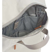 Roka Finchley A Small Sustainable Canvas Backpack - Mist Grey