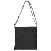 Roka Kennington B Medium Sustainable Nylon Cross Body Bag - Black