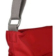 Roka Kennington B Medium Sustainable Nylon Cross Body Bag - Cranberry Red
