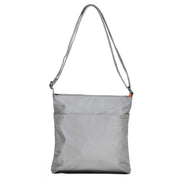 Roka Kennington B Medium Sustainable Nylon Cross Body Bag - Stormy Grey