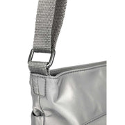Roka Kennington B Medium Sustainable Nylon Cross Body Bag - Stormy Grey