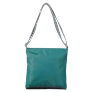 Roka Kennington B Medium Sustainable Nylon Cross Body Bag - Teal Green