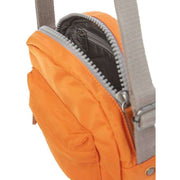 Roka Paddington B Small Sustainable Nylon Cross Body Bag - Burnt Orange