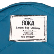 Roka Paddington B Small Sustainable Nylon Crossbody Bag - Marine Blue