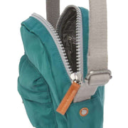 Roka Paddington B Small Sustainable Nylon Crossbody Bag - Teal