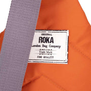 Roka Willesden B Sustainable Nylon Scooter Bag - Burnt Orange