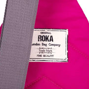 Roka Willesden B Sustainable Nylon Scooter Bag - Candy Pink