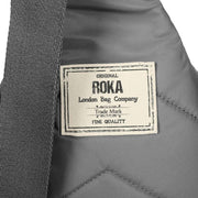 Roka Willesden B Sustainable Nylon Scooter Bag - Stormy Grey