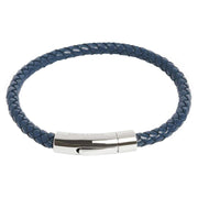 Simon Carter Thin Woven Bracelet - Navy