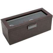 Stackers 4 Piece Watch Box - Brown