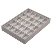 Stackers Classic 25 Section Jewellery Tray - Taupe/Grey