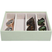 Stackers Classic Glasses and Accessory Tray - Sage Green