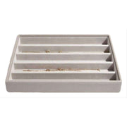 Stackers Classic Necklace Tray - Taupe/Grey