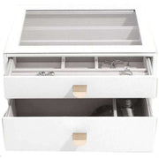 Stackers Classic Set of 2 Drawers - Pebble White