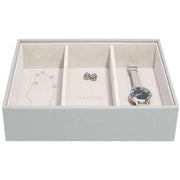 Stackers Classic Watch and Accessory Tray - Pebble Grey