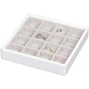 Stackers Criss Cross Charm Tray - White/Grey