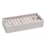 Stackers Ring Roll - Grey Velvet