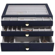 Stackers Supersize Set of 3 Drawers - Navy