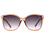 Suuna Ella Glam Cat Eye Sunglasses - Crystal Peach