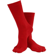TOETOE Classic Toe Socks - Red