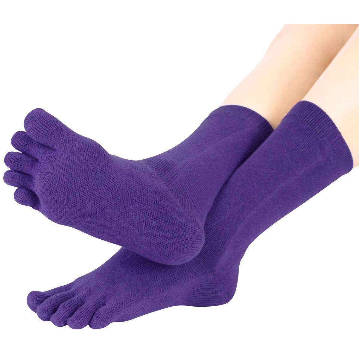 TOETOE Purple Everyday Toe Socks — KJ Beckett