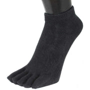 TOETOE Everyday Trainer Toe Socks - Black