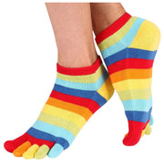 TOETOE Everyday Trainer Toe Socks - Multi-colour