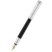 Waldmann Pens Liberty 18ct Gold Nib Fountain Pen - Black