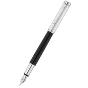 Waldmann Pens Liberty Stainless Steel Nib Fountain Pen - Black