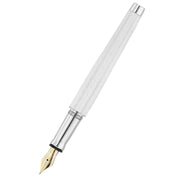 Waldmann Pens Tango Imagine 18ct Gold Nib Fountain Pen - White