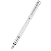 Waldmann Pens Tango Imagine Stainless Steel Nib Fountain Pen - White